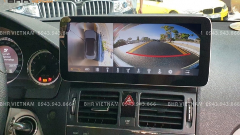Màn hình DVD Android liền camera 360 xe Mercedes C Class 2007 - 2010 | Oled Pro G68s 